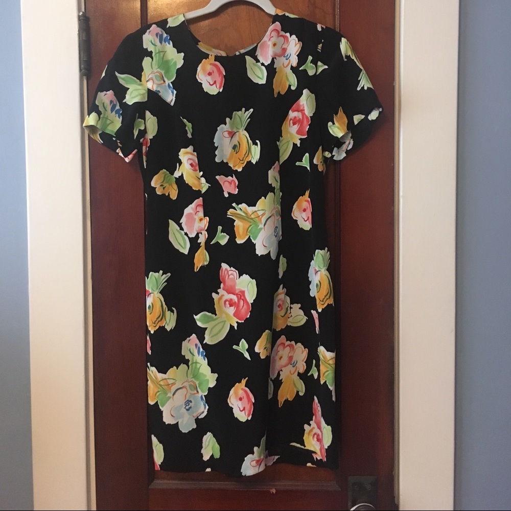 Vintage floral dress bought at a flea in France!